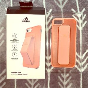 🦩Adidas iPhone 6/7/8 case with grip band🦩